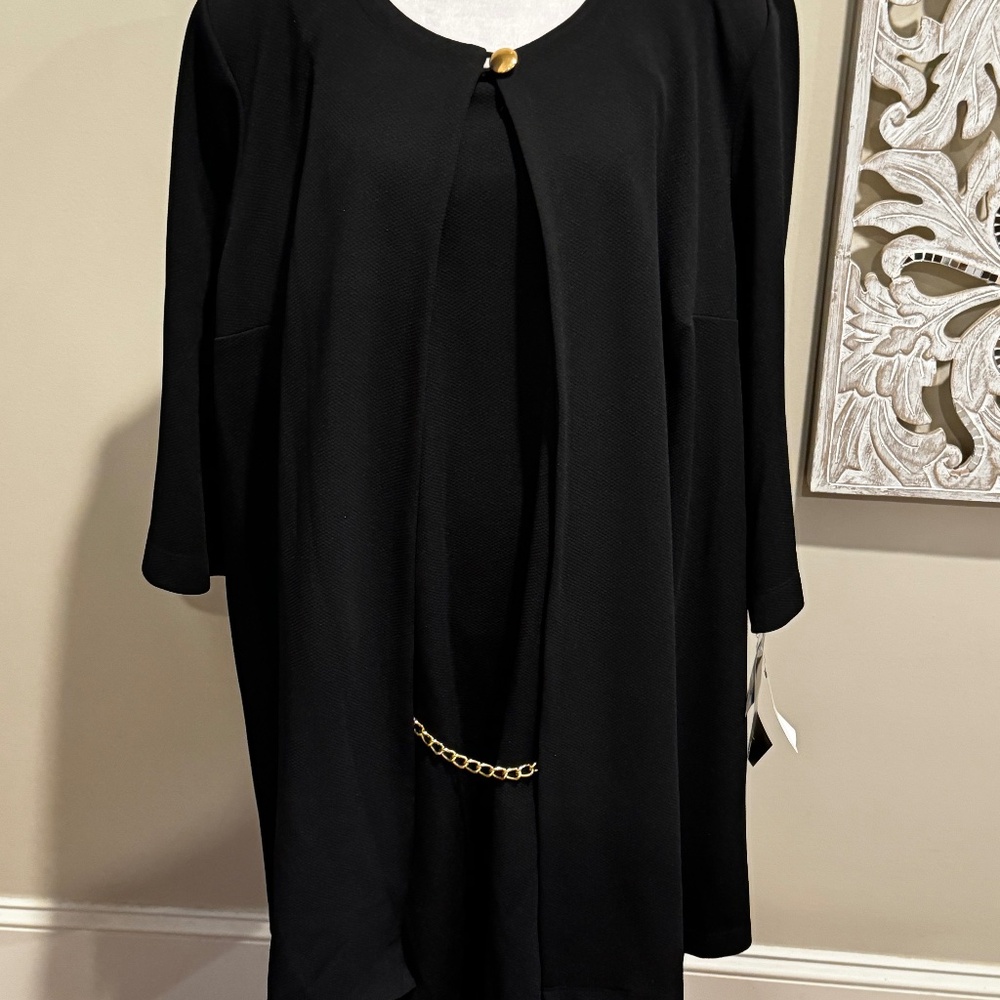 Beautiful & professional DN Design plus size suit dress, 2 piece.  New with tags